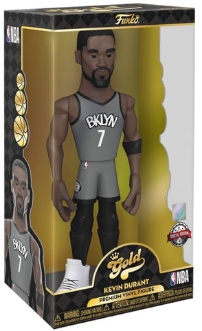 Figurine Gold - NBA Nets - Kevin Durant (ce'21) (c ) 30 Cm